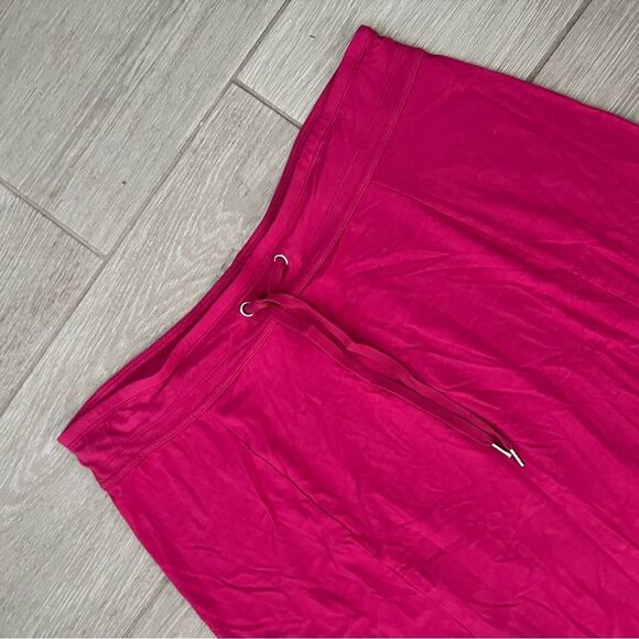 Balance Collection Hi-Lo Midi Skirt Jersey Material Size XXL Pink - Picture 2 of 5